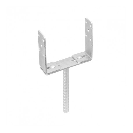 patka sloupku do betonu PSRU 60-200 stavitelná, galvanický zinek