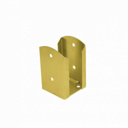 patka sloupku PSPW 90, žlutý zinek