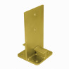 patka sloupku zapuštěná PUW140, žlutý zinek