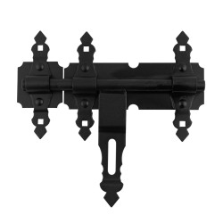 závora pevná WCZ350C, 310x210mm černá, zástrč