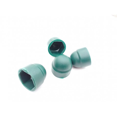 krytka pro šestihranný šroub M10 zelená, 4 kusy