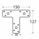 spojka typu "T" KT2, 150x127x38mm