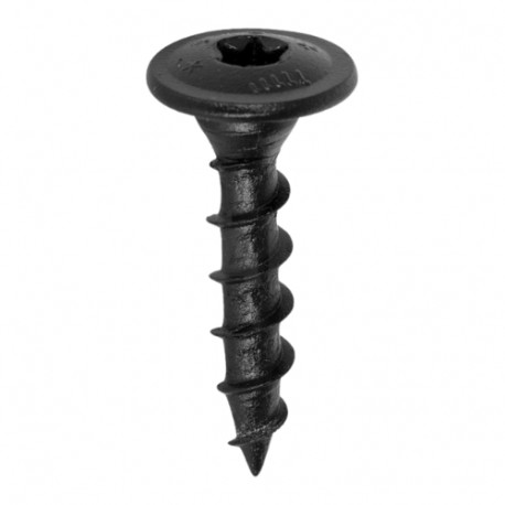 vrut pro tesařské kování SDCT 8x40 T30 černý, sada 10 ks