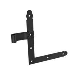 závěs okenicový jednoduchý ZN250/13 L+P, černý