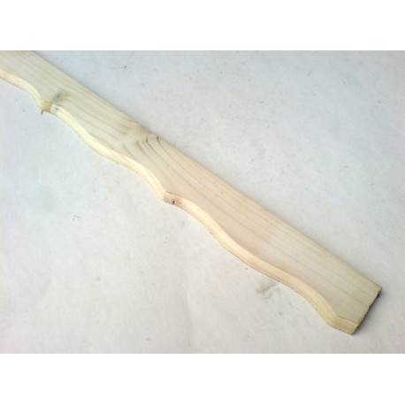 lišta garnyžová 11x 50mm/2,5m smrk B