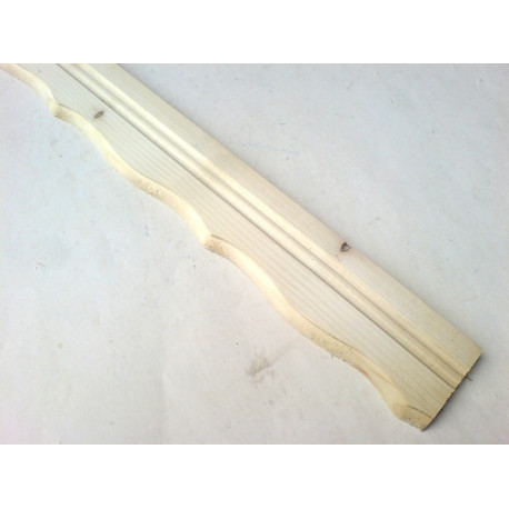 lišta garnyžová 11x 70mm/2,5m smrk B