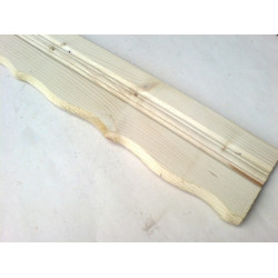 lišta garnyžová 11x120mm/2,5m smrk B