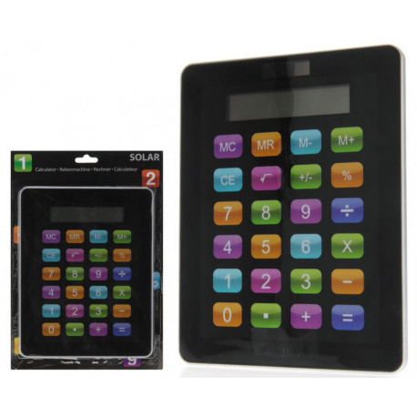 kalkulačka s dotykovým displejem