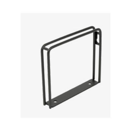 konzola dekorativní WOL4, 125x108x20mm černá