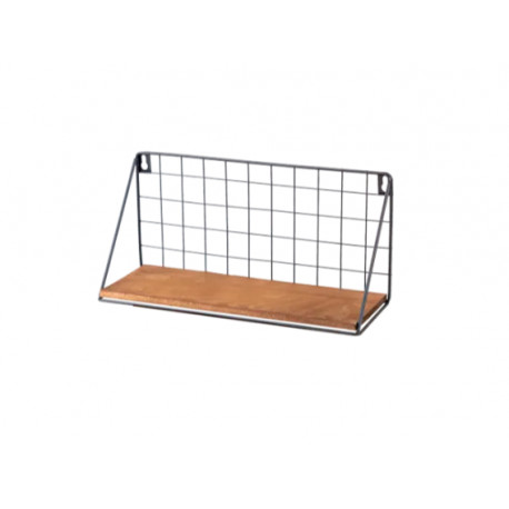 police loftová FWL 5 borovice/černá