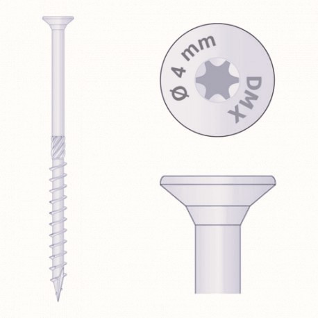 vrut tesařský CS zápustná hlava