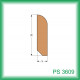 lišta podlahová PS3609C smrk cink, 2,5m