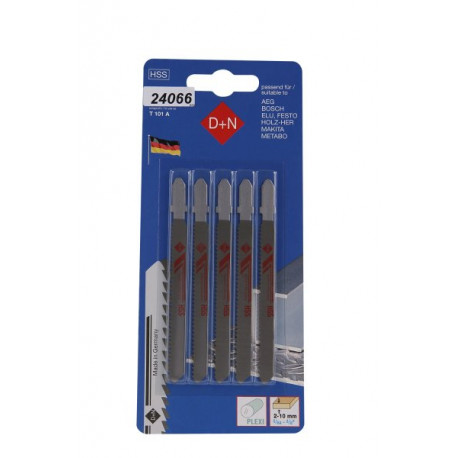 pila přímočará do kovu  75/1,45mm HSS 5ks úchyt Bosch, 2,0 mm/13TPI