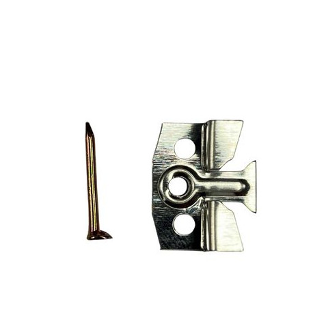 spony k palubkám s hřebíčky, 100ks