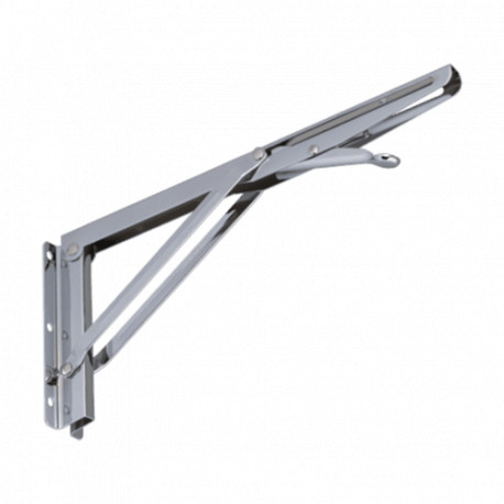 konzola skládací WSA300, 300x145mm chromovaná