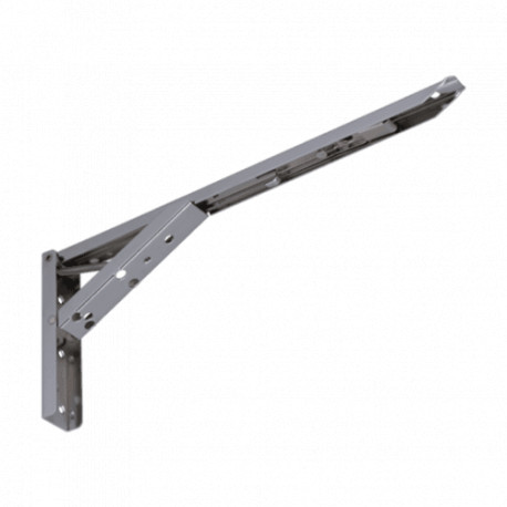 konzola skládací WSC350, 350x135mm chromovaná