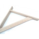 konzola WDW320, 280x320x30mm dub