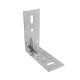 úhelník s prolisem KP22, 150x150x65x2,5mm