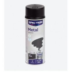 barva černá sprej 400 ml mat Metal