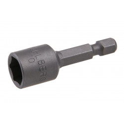 BIT 6hran 10mm, adaptér 1/4"