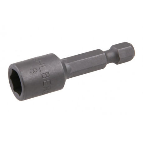 BIT 6hran  8mm, adaptér 1/4"
