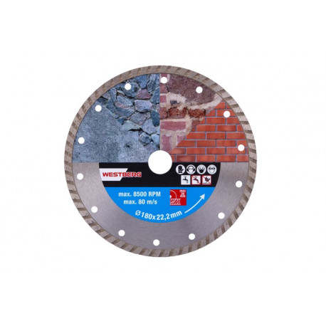 kotouč Diamant turbo 180mm WESTBERG