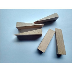 klínek 20x15x60-75mm buk