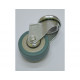 kolečko otočné s otvorem pro šroub M10, 50x16mm šedé