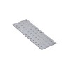 destička perforovaná PP10,  80x240x2mm