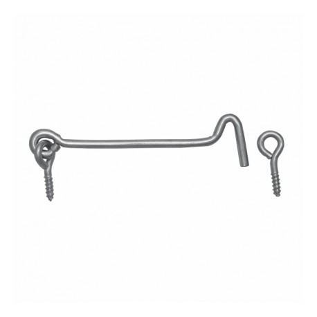 háček s očkem ZHK120 k zašroubování 120mm Zn