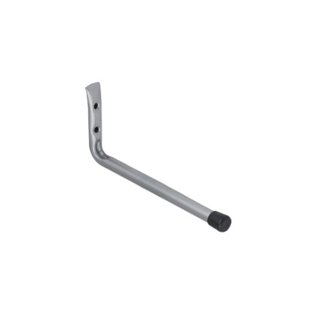 garážový hák HPP180, jednoduchý rovný 180 mm