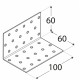 úhelník montážní KM 6, 60x60x100mm