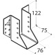 botka trámová WB23, 76x122mm