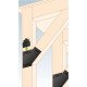 spojka plochá SDLPE 1, 155x176x85x2,5mm P