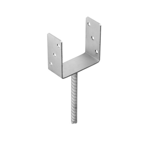 patka sloupku do betonu PS 160 U, galvanický zinek