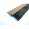 těsnící kartáček s vruty 102,5cm hnědá STRIBO plast
