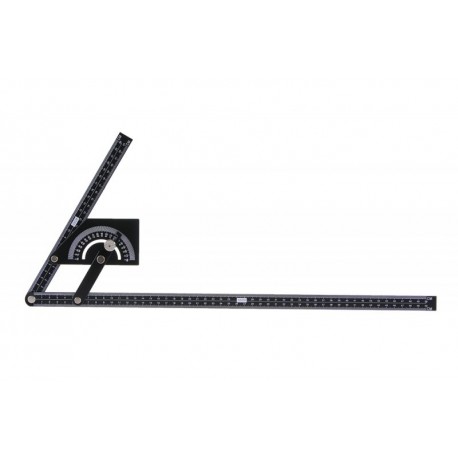 úhloměr 0-180 stupňů, 230x500mm