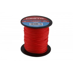 provázek stavební pletený 50m/2mm červený FESTA