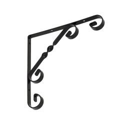 konzola ozdobná WO200C, 200x200mm černá matná