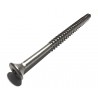 vrut zápustný A2 6,0x100 T25 částečný závit (nerez)