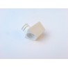 upevňovací element plast bílý