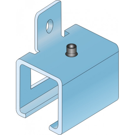 SALU S 40/80, úchyt AL lišty boční nový