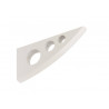 konzola KODY225B, 225x105mm bílá