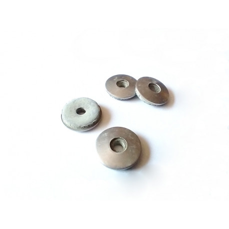 podložka s gumou M5x14 A2 nerez (šedá EPDM)