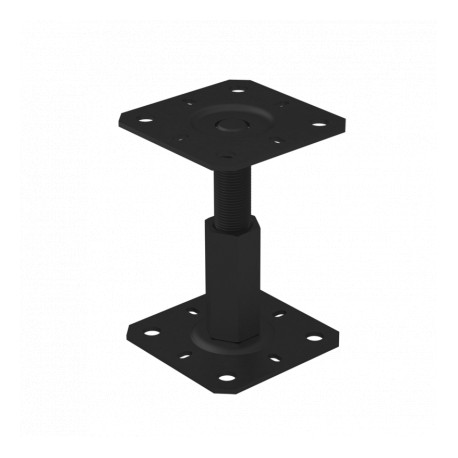 patka sloupku PR 130/130 M20 stavitelná, černá