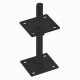 patka sloupku PSR 100 M24 stavitelná, černá
