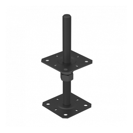 patka sloupku PSR 130 M24 stavitelná, černá