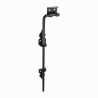 zástrč zasouvací WOT 450C, černá